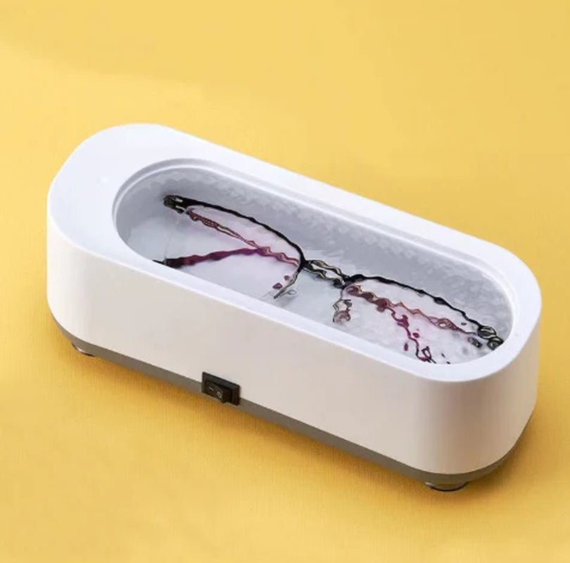Eyewear Cleaner Sonic Screen Home Mini Compact Auto Wash Gadget