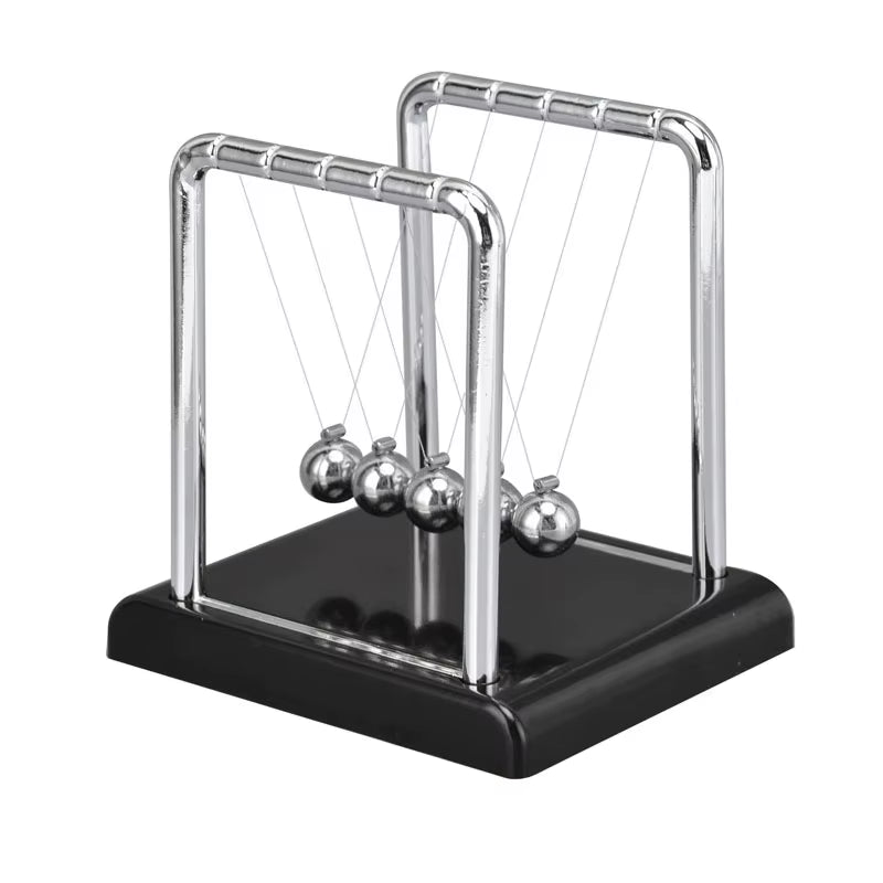 Newton 'S Cradle Pendulum Small Science Physics Gadget Desktop Balance Toy Stress Relief Gifts for Office Home