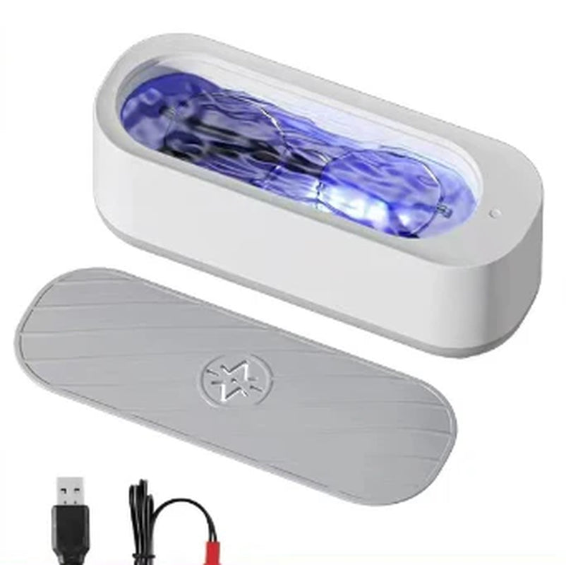 Eyewear Cleaner Sonic Screen Home Mini Compact Auto Wash Gadget