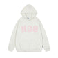 Floral Patch Embroidered Hoodie Men