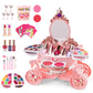 Simulation Cosmetics Set Girl Makeup Toys Baby Pretend Play Nail Polish Lipstick Accessories Doll for Children Toys 3 Years Gift