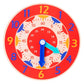 Children Montessori Wooden Clock Toy
