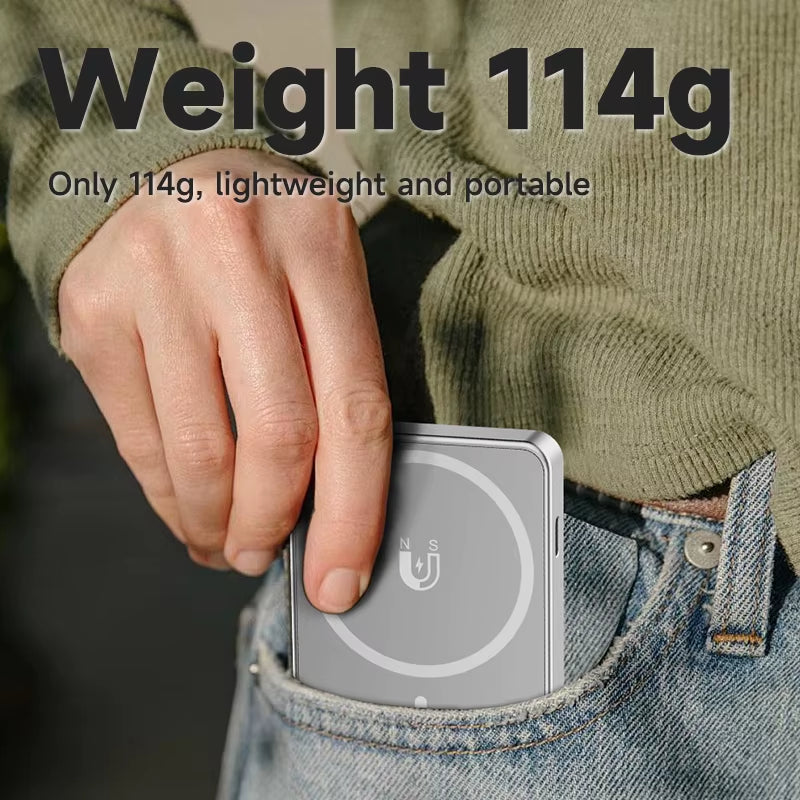A2 Mobile Phone Projector One Click Connection Magnetic Mobile Magnetic Selfie Vlog Wireless Remote Control Projection Device