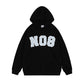 Floral Patch Embroidered Hoodie Men