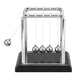 Newton 'S Cradle Pendulum Small Science Physics Gadget Desktop Balance Toy Stress Relief Gifts for Office Home