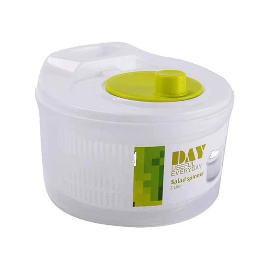 Household Manual Vegetable Dehydrator Large Salad Spinner Fruit Lettuce Drain Basket Dryer Kitchen Washing Tools Home Gadget