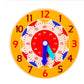 Children Montessori Wooden Clock Toy