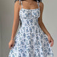Women'S Summer Floral Spaghetti Strap Beach Short Dress,Womens Dresses,Woman Clothing,Woman Clothes,Sundress,New in Dress 2025
