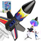 Electric Rocket Launcher Toys New Space Exploration Skyrocket with Parachute Kid Outdoor Toys Children Toys Model Rocket Kit