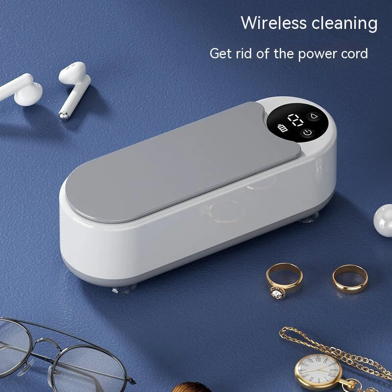Eyewear Cleaner Sonic Screen Home Mini Compact Auto Wash Gadget