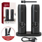 USB Rechargeable Electric Salt and Pepper Grinder with Adjustable Coarseness Refillable Mill Battery Powered Home Kitchen Gadget