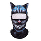 Summer Sun Protection Outdoor Mask 3D Animal Pattern Digital Printing Flower Caps UV Protection Facekini Head Cover