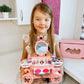 Simulation Cosmetics Set Girl Makeup Toys Baby Pretend Play Nail Polish Lipstick Accessories Doll for Children Toys 3 Years Gift