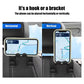 Double Head Phone Hanger 1/2Pcs Multifunctional Car Seat Back Hookheadrest Hanging Bag Storage Hanger Car Interior Accessories