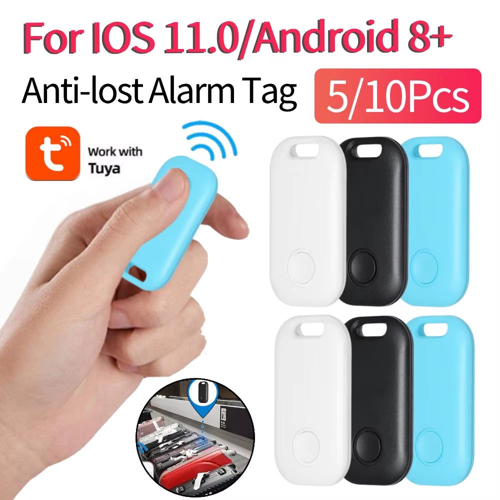5/10Pcs S6 Ultra Thin Smart GPS Locator APP Bluetooth 5.0 Kid Dog Pets Key Finder Wireless Child Bag Wallet Anti-Lost Alarm Tag