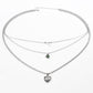 Multilayer short necklace necklace