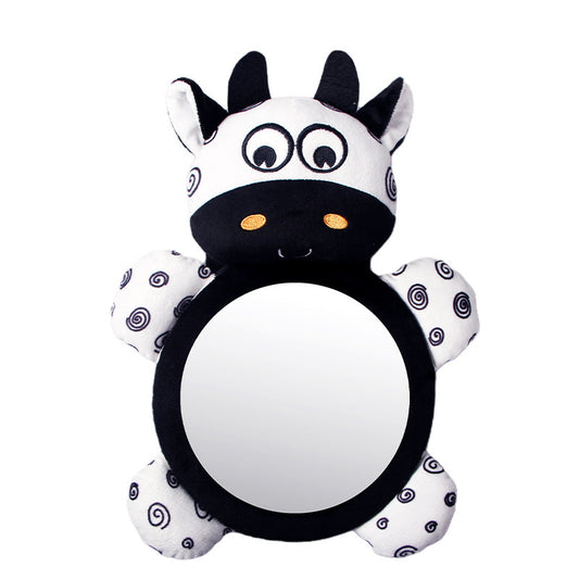 Children Observe Car Rearview Mirror Toy