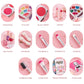 Simulation Cosmetics Set Girl Makeup Toys Baby Pretend Play Nail Polish Lipstick Accessories Doll for Children Toys 3 Years Gift