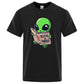 Believe in Yourself Personality Printing Men Tshirt Oversized Cotton T Shirts High Quality Brand Tshirt Street Loose T-Shirt