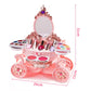 Simulation Cosmetics Set Girl Makeup Toys Baby Pretend Play Nail Polish Lipstick Accessories Doll for Children Toys 3 Years Gift