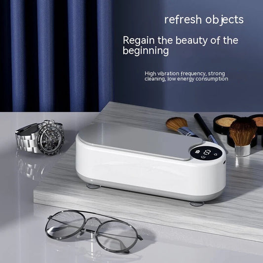 Eyewear Cleaner Sonic Screen Home Mini Compact Auto Wash Gadget