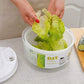 Household Manual Vegetable Dehydrator Large Salad Spinner Fruit Lettuce Drain Basket Dryer Kitchen Washing Tools Home Gadget